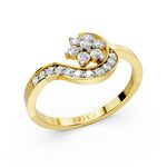 Load image into Gallery viewer, The Floral Wave Ring