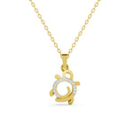 Load image into Gallery viewer, Whimsical Orbit Diamond Pendant