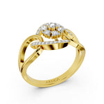 Load image into Gallery viewer, Bloom Intertwining Diamond Ring