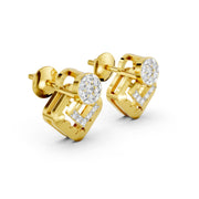 Radiant Square Sparkle Earrings