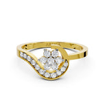 Load image into Gallery viewer, The Floral Wave Ring