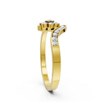 Load image into Gallery viewer, The Floral Wave Ring