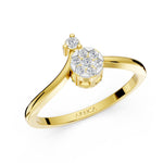 Load image into Gallery viewer, Duo Blossom Ring