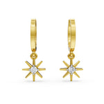 Load image into Gallery viewer, Twilight Star Hoops