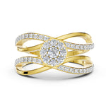 Load image into Gallery viewer, Cluster Wrap Ring