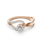 Load image into Gallery viewer, Graceful Floral Wrap Ring
