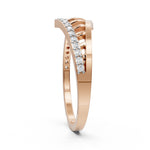 Load image into Gallery viewer, Luxe V Curve Ring