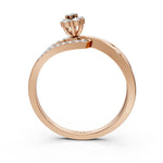 Load image into Gallery viewer, Graceful Floral Wrap Ring