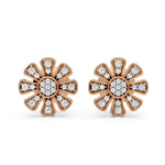 Load image into Gallery viewer, Floret Luxe Gold Studs