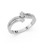 Load image into Gallery viewer, Trio Twisted Cocktail Ring