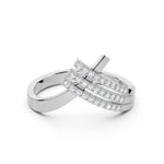 Load image into Gallery viewer, Silver Triple Shine Band