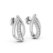 Dewdrop Flame Earring