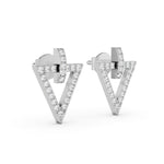 Load image into Gallery viewer, Trinity Spark Diamond Earrings