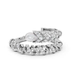 Load image into Gallery viewer, Spiral Edge Diamond Ring
