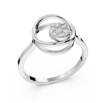 Load image into Gallery viewer, Circular Grace Diamond Ring