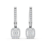 Load image into Gallery viewer, Luxe Baguette Halo Drops