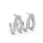 Load image into Gallery viewer, Golden Arc Studs