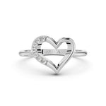 Load image into Gallery viewer, Modern Luxe Heart Ring