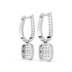 Load image into Gallery viewer, Luxe Baguette Halo Drops