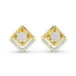 Load image into Gallery viewer, Celestia Square Radiance Earrings
