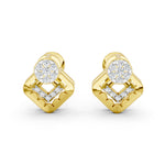 Load image into Gallery viewer, Radiant Square Sparkle Earrings