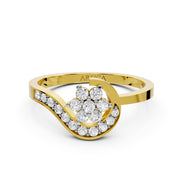 The Floral Wave Ring