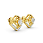 Celestia Square Radiance Earrings