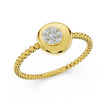 Load image into Gallery viewer, Golden Orbit Diamond Ring