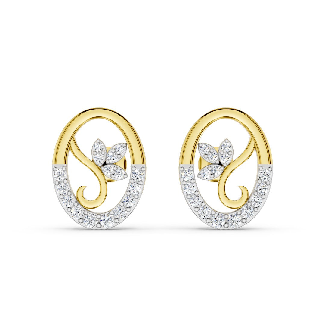 Aria Floral Earrings