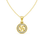 Load image into Gallery viewer, Swastik Halo Pendant