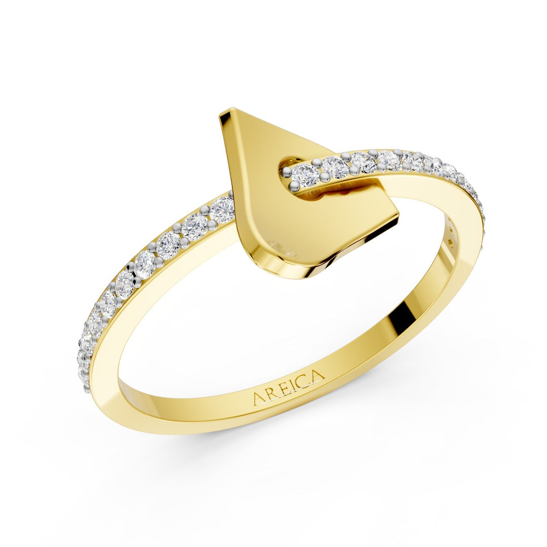 Golden Link Ring