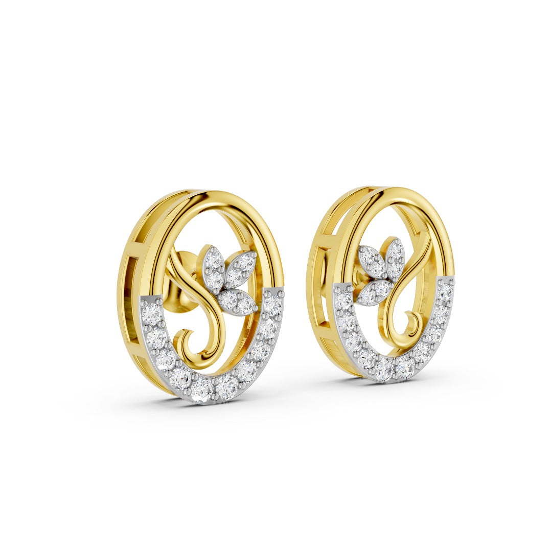 Aria Floral Earrings