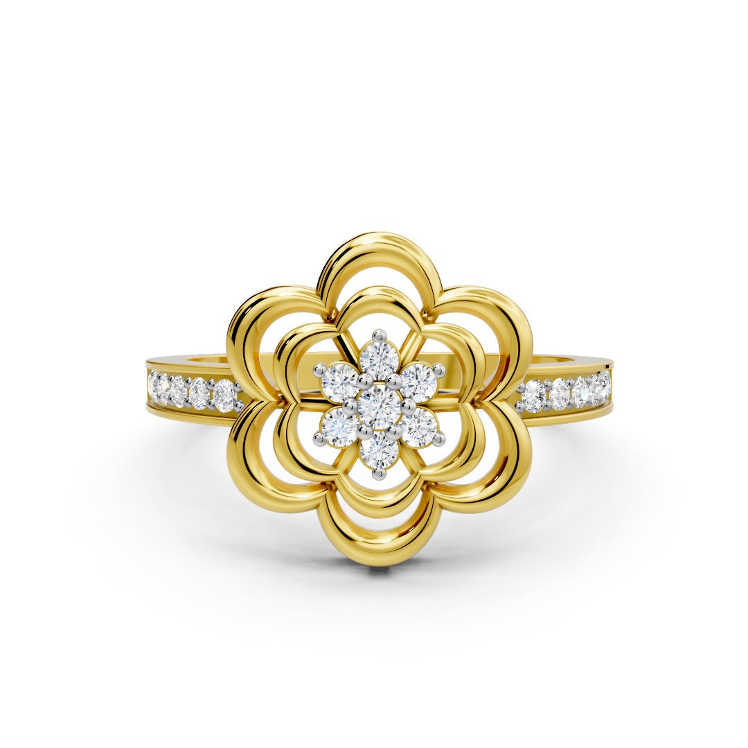 Love Blossom Diamond Ring