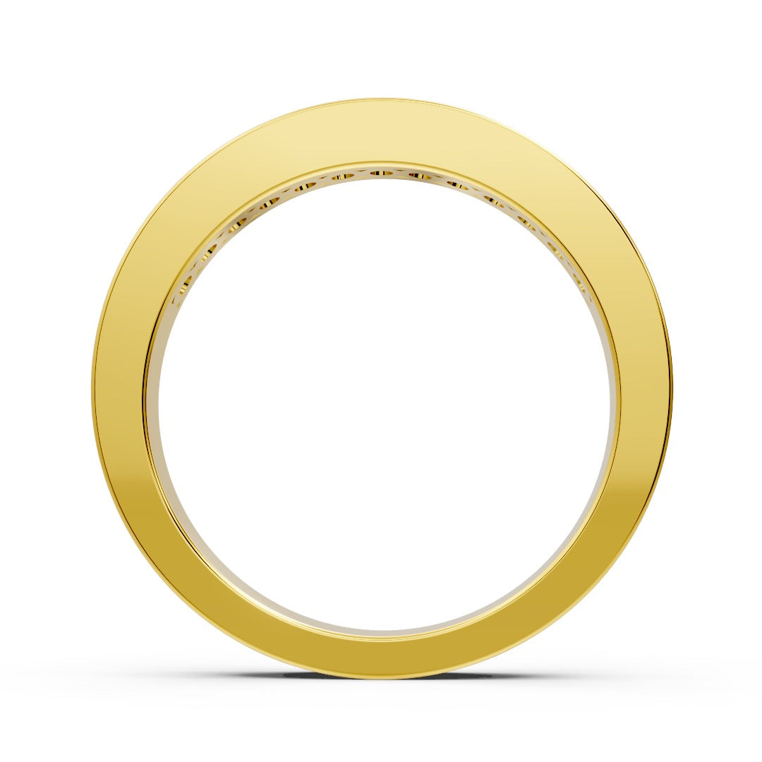 Channel Set Diamond Band