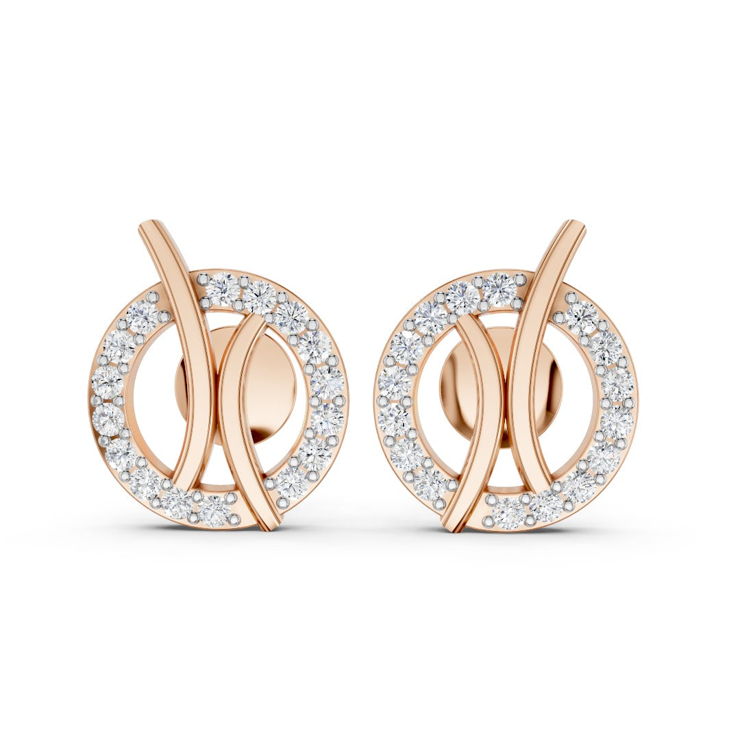 Luxe Orbit Frame Earrings