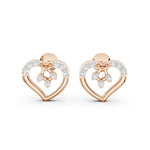 Load image into Gallery viewer, Beloved Heart Spark Earrings