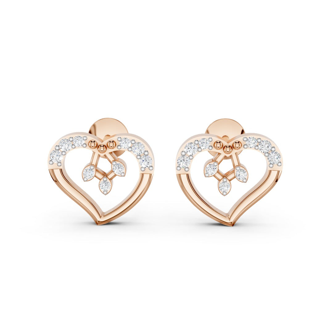Beloved Heart Spark Earrings
