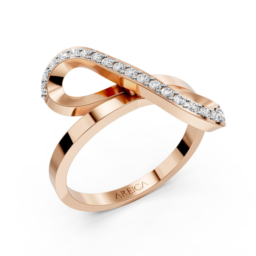 Halo Curve Ring