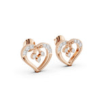 Load image into Gallery viewer, Beloved Heart Spark Earrings
