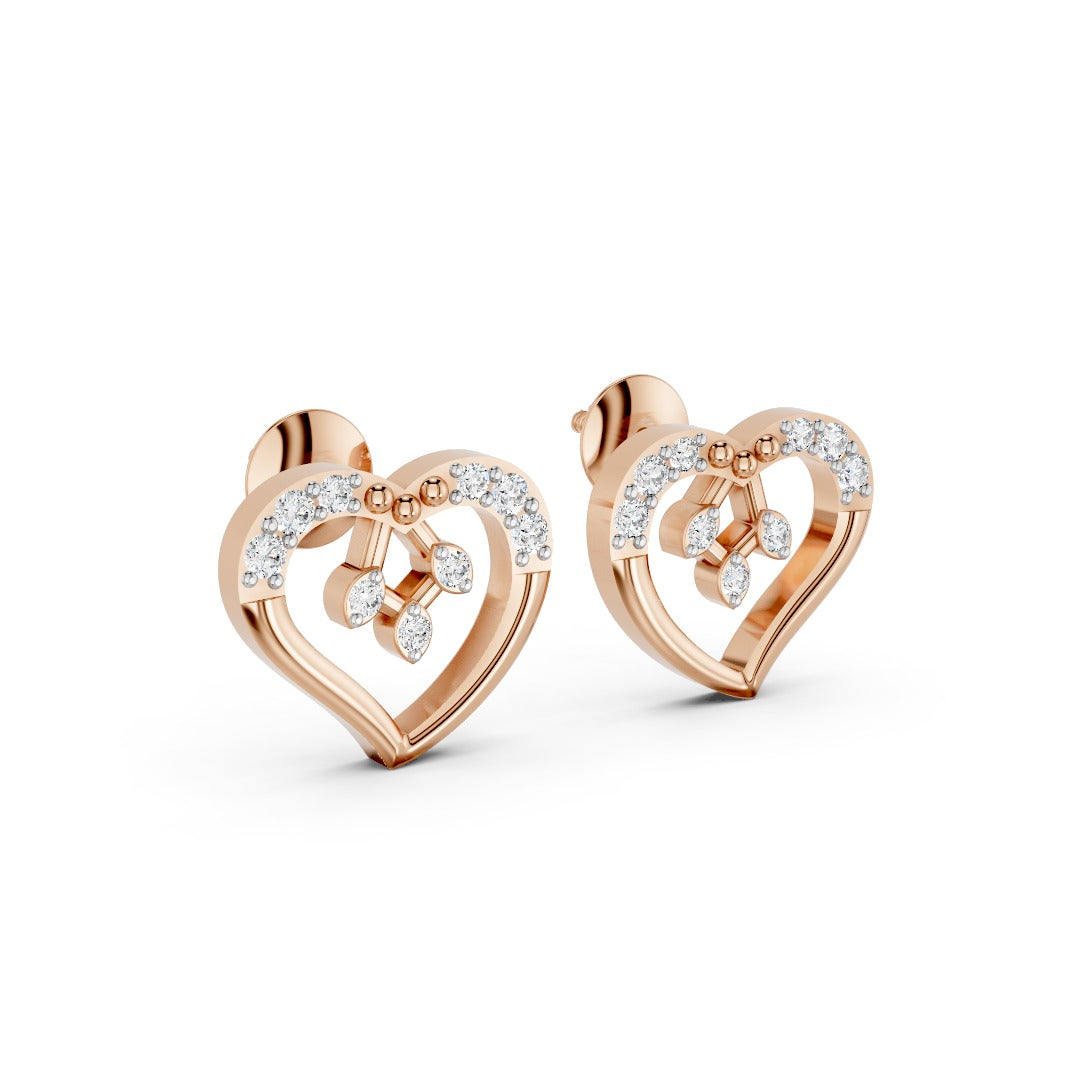 Beloved Heart Spark Earrings