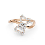 Load image into Gallery viewer, Flora Leaf Bow Ring