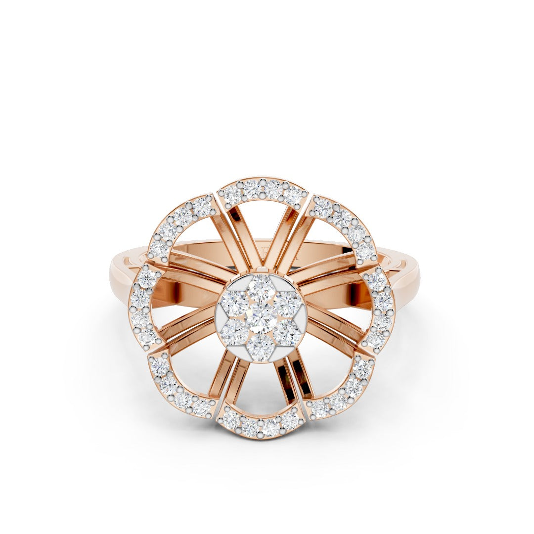 The Lotus Halo Ring