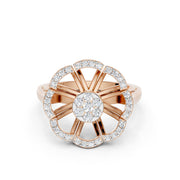 The Lotus Halo Ring