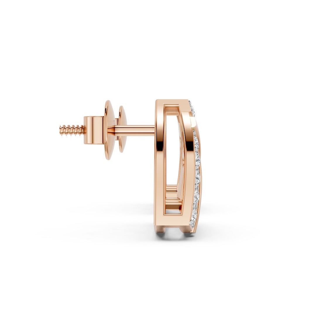 Tri-Glow Diamond Studs