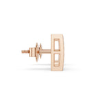 Load image into Gallery viewer, Radiant Grid Diamond Earrings