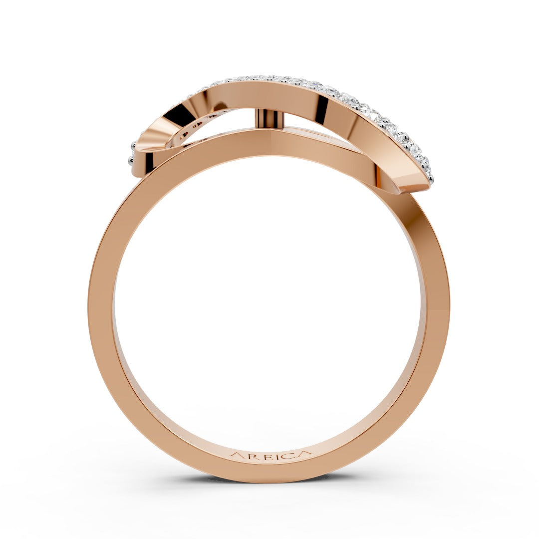 Halo Curve Ring