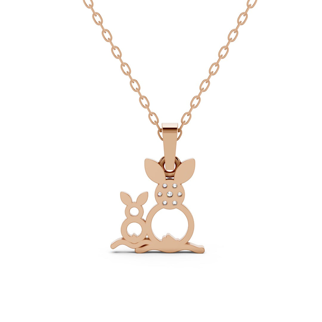Eternal Bunny Motherhood Pendant