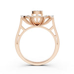 Load image into Gallery viewer, The Lotus Halo Ring
