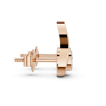 Load image into Gallery viewer, Rose Whirl Diamond Earrings