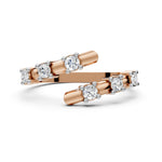 Load image into Gallery viewer, Diamond Cuff Ring